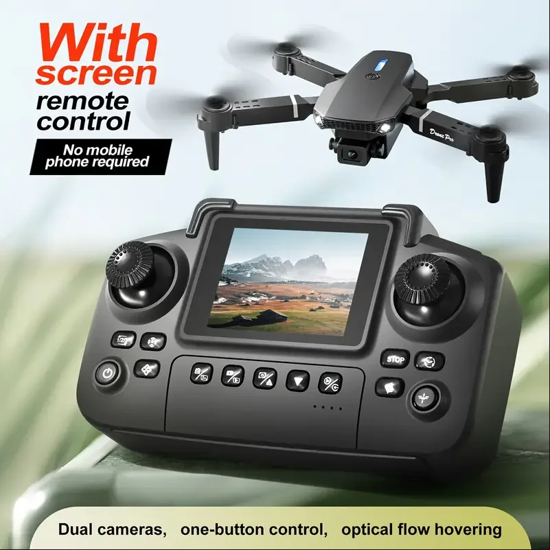 Jjrc Drone X12 - Дрон E88 HD с двойной камерой,
