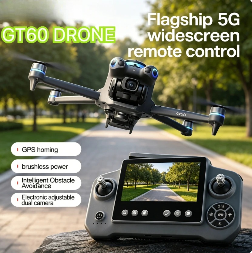 Drone Gps Mount - Оригинальный складной квадрокоптер GT60 с GPS,