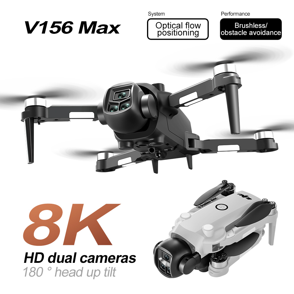 V156 Max Drone 4K Профессионал – обзор и цена Jjrc Drone X12