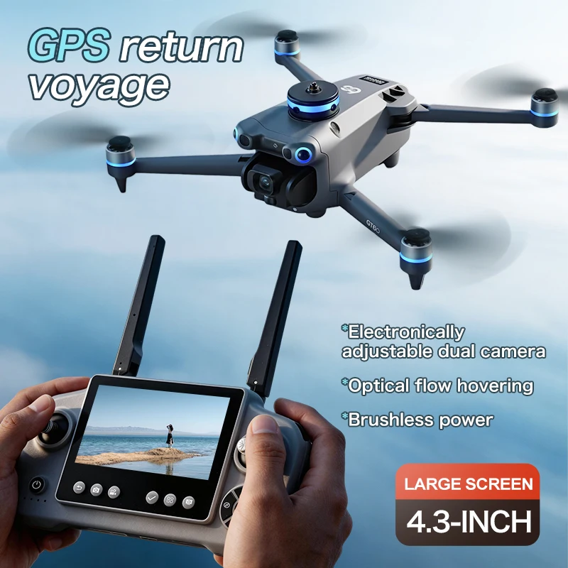 GT60 4K/6K/8K Камера GPS Дрон  – обзор и цена Drone Gps Mount
