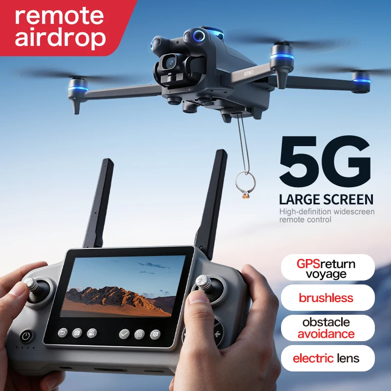 GT60 4K/6K/8K Камера GPS Дрон  – обзор и цена Drone Gps Mount
