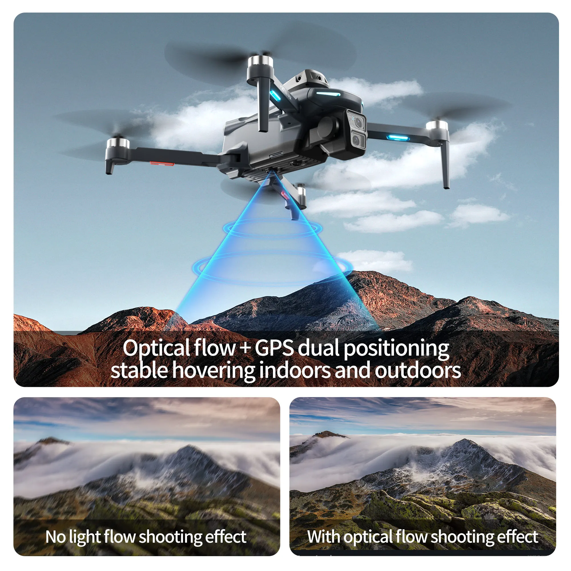 Оригинальный дрон XT606 MAX GP – обзор и цена Drone Gps Mount