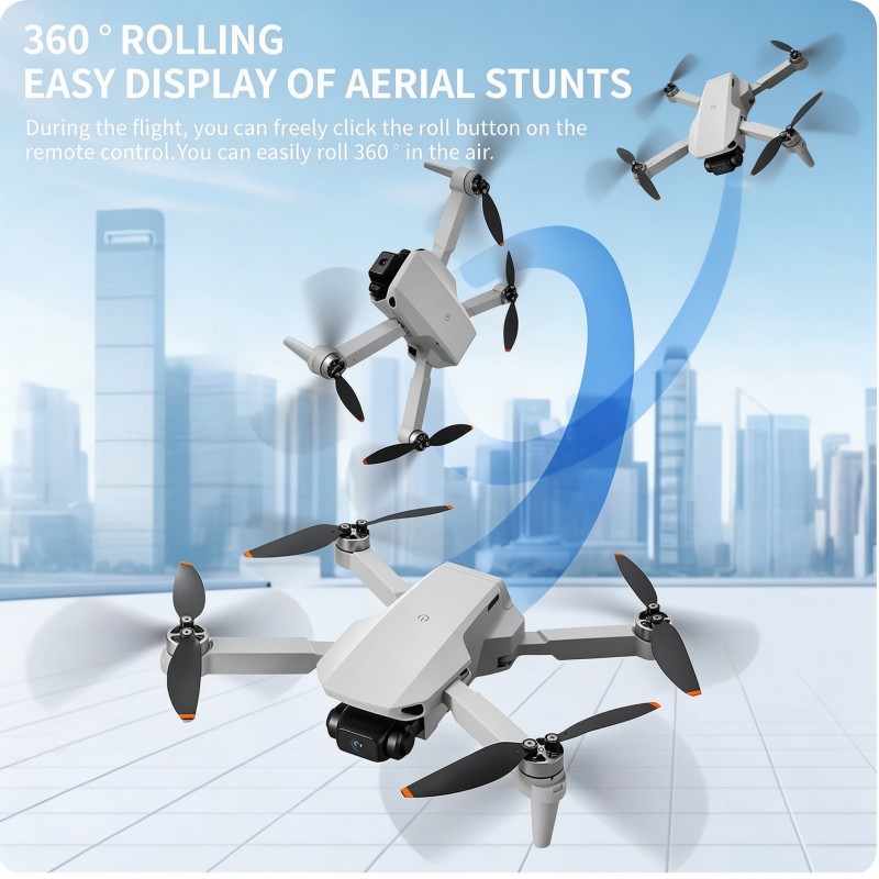 НОВЫЙ мини-дрон Aeri100 с двум – обзор и цена Drone Propeller Guard