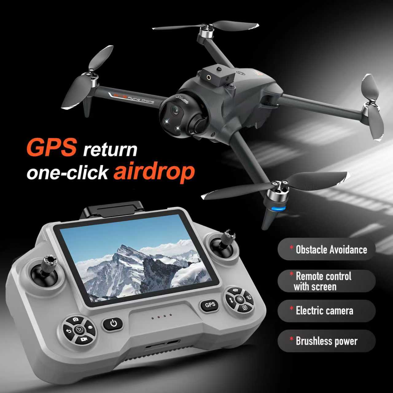 Квадрокоптер YL059 FPV GPS с д – обзор и цена Drone Gps Mount